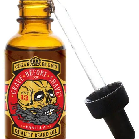 Grave Before Shave Beard Oil Cigar Blend