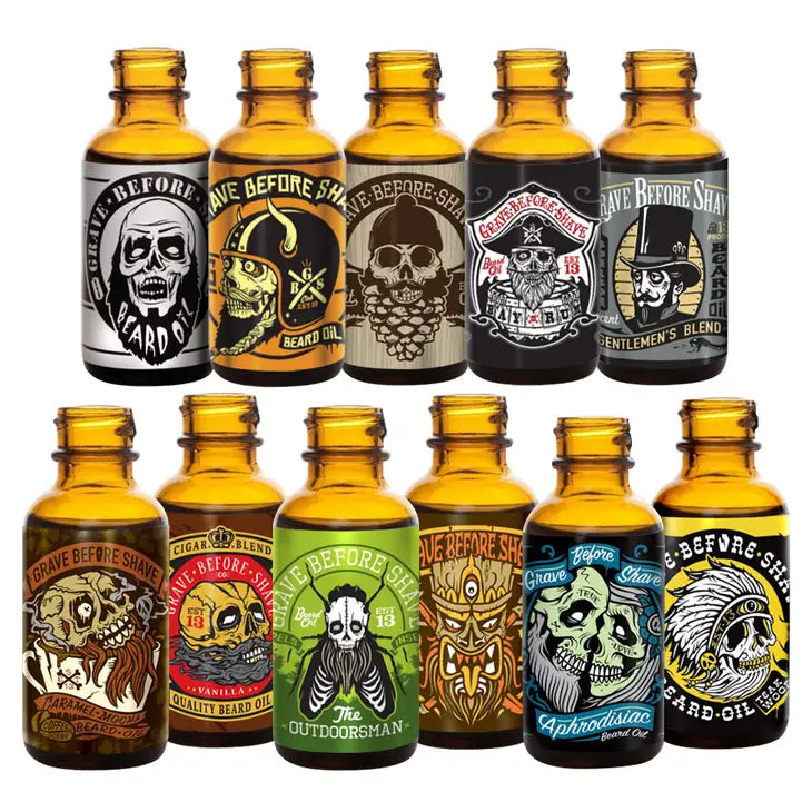 Grave Before Shave Beard Oil Bay Rum Blend