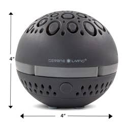 Green Air AromaSphere Grey Essential Oil Cordless Diffuser
