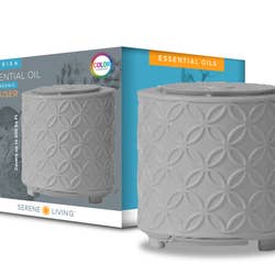 GREENAIR CORDLESS LA BRISA GREY ESSENTIAL OIL DIFFUSER - MeMeMe Home And Beauty