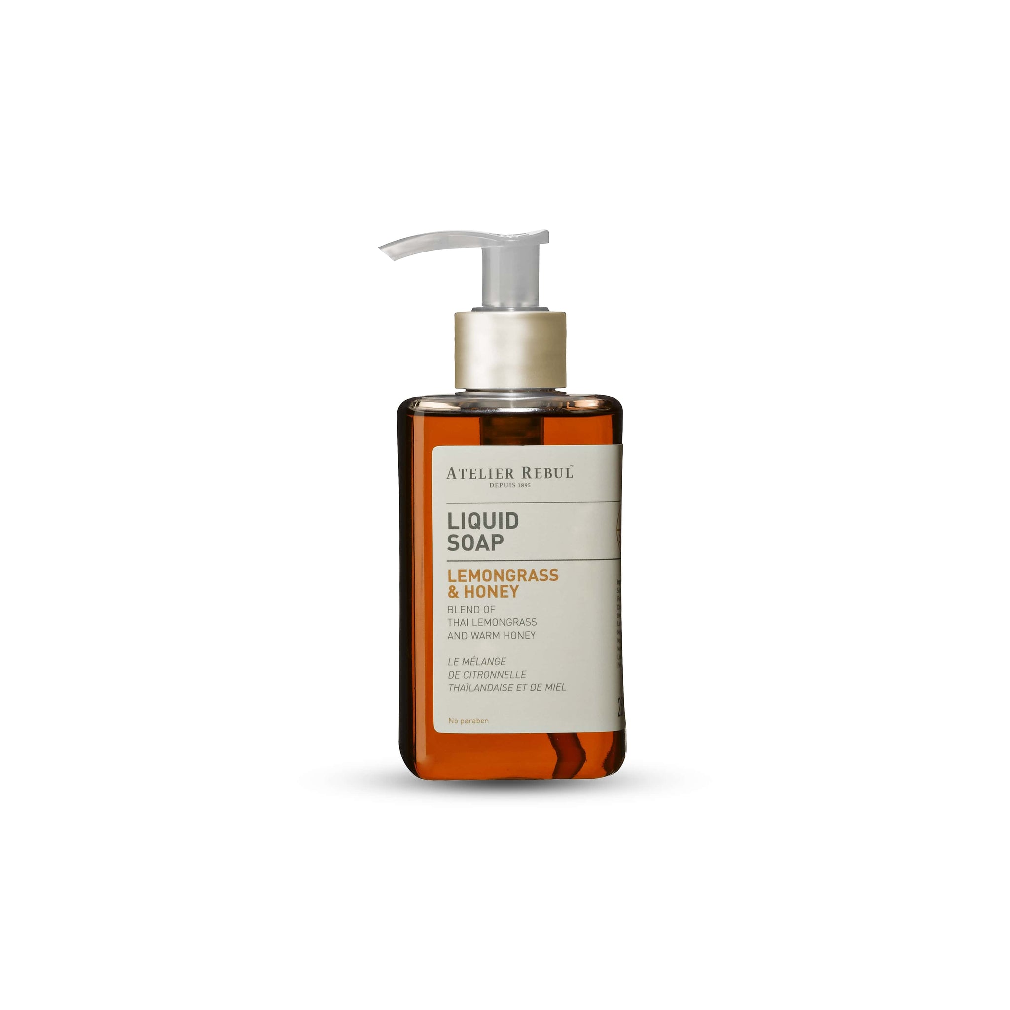 Lemongrass & Honey Liquid Soap 250ml | Atelier Rebul Webshop