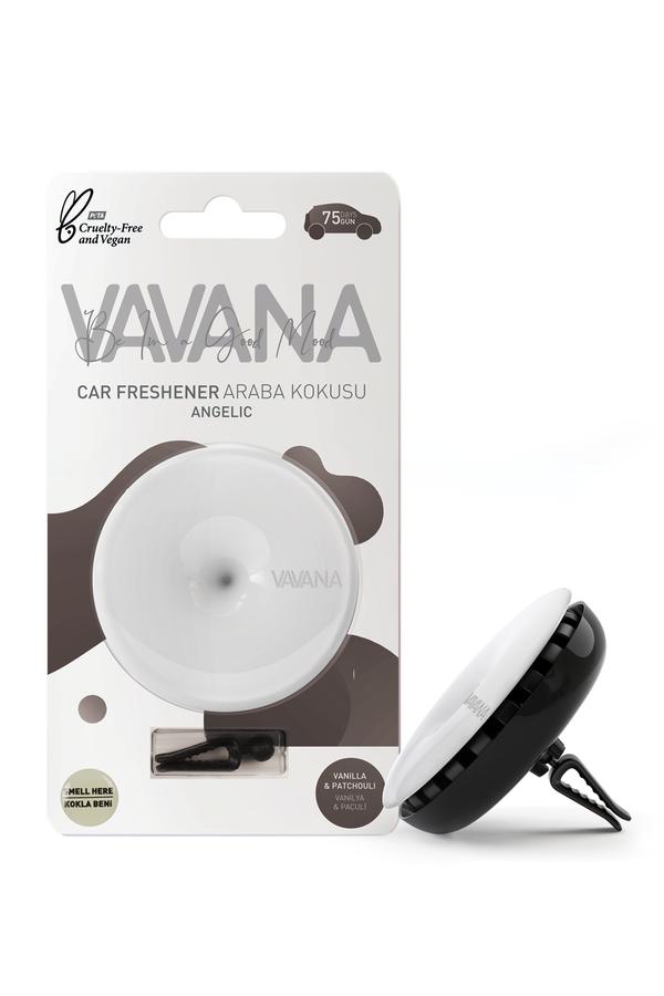Vavana Be In A Good Mood Car Freshener Angelic Vanilla & Sandalwood Lasts 75 Days