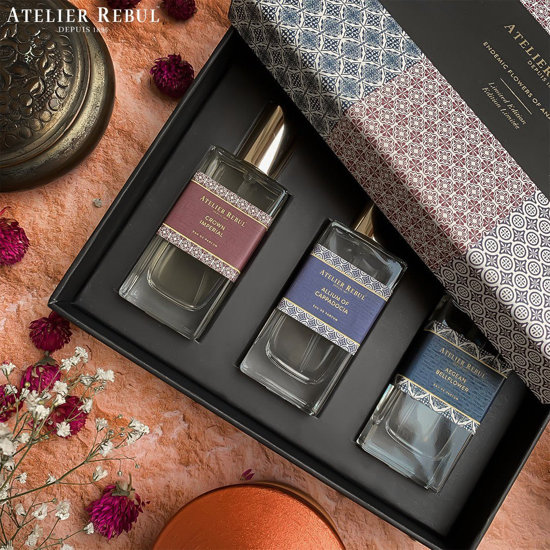 Atelier Rebul Endemic Flowers Eau de Parfum Trio Set - MeMeMe Gifts