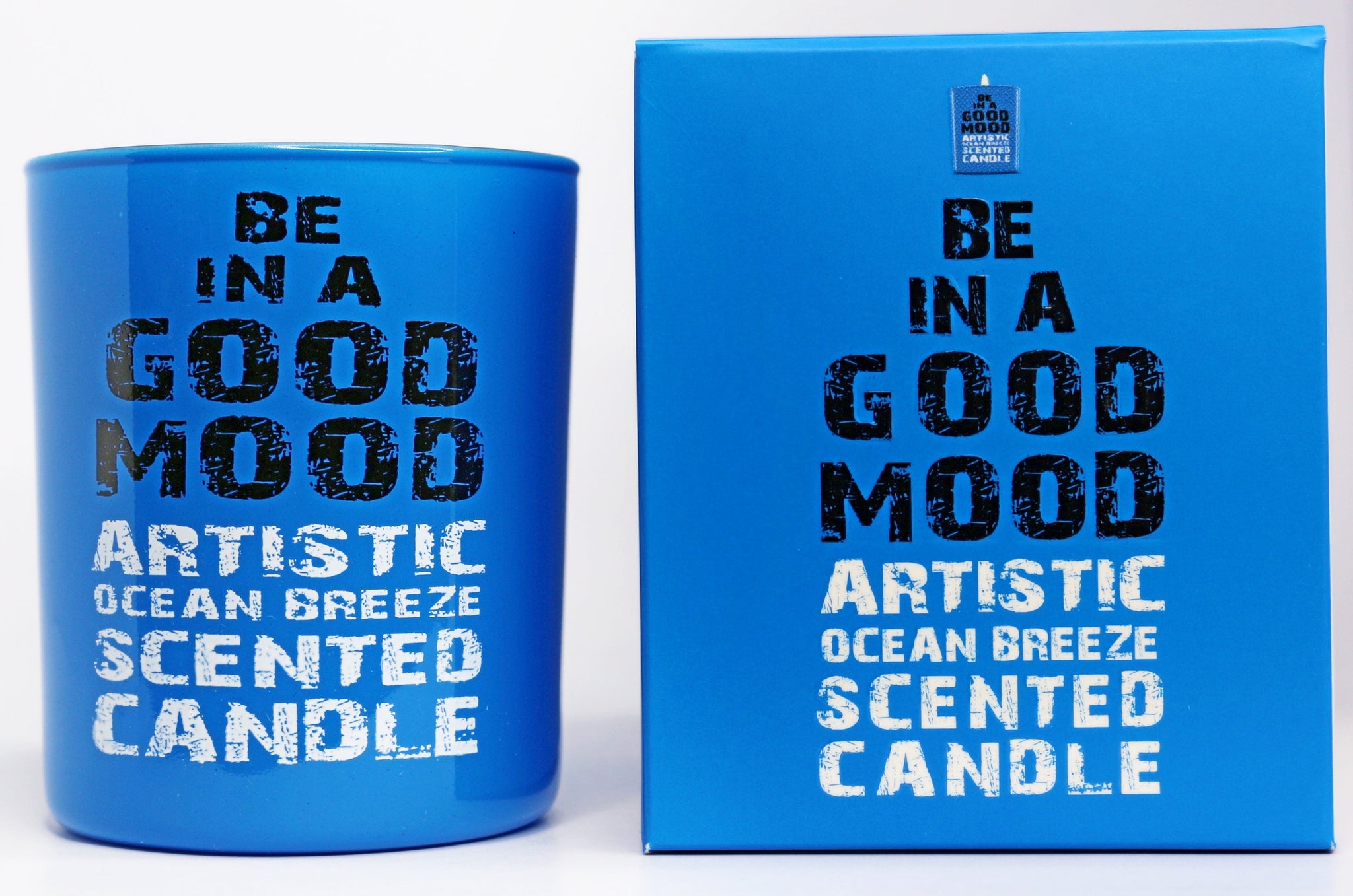 Be in a Good Mood Artistic Ocean Breeze Scented Candle