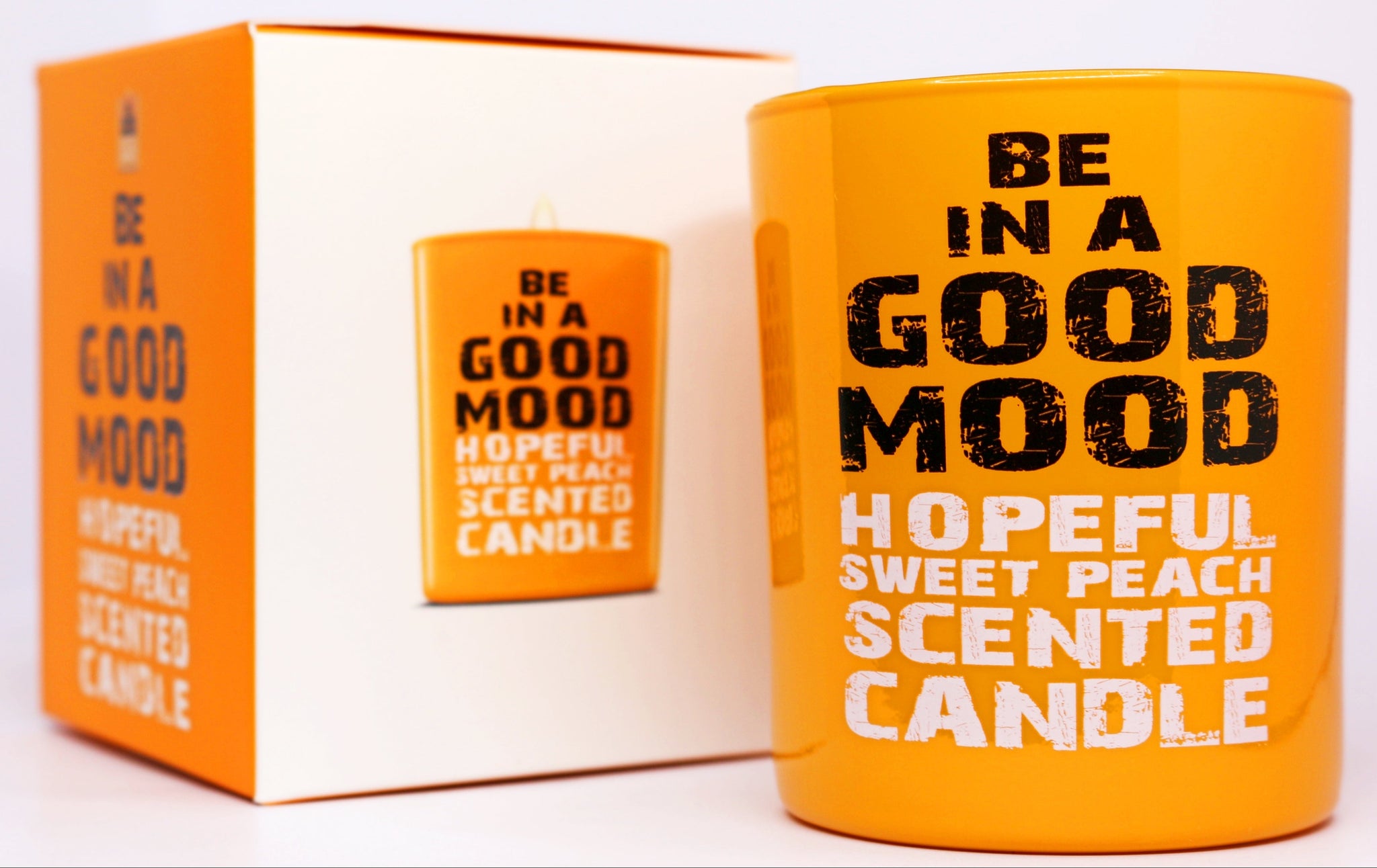 Be in a Good Mood Hopeful Sweet Peach Scented Candle