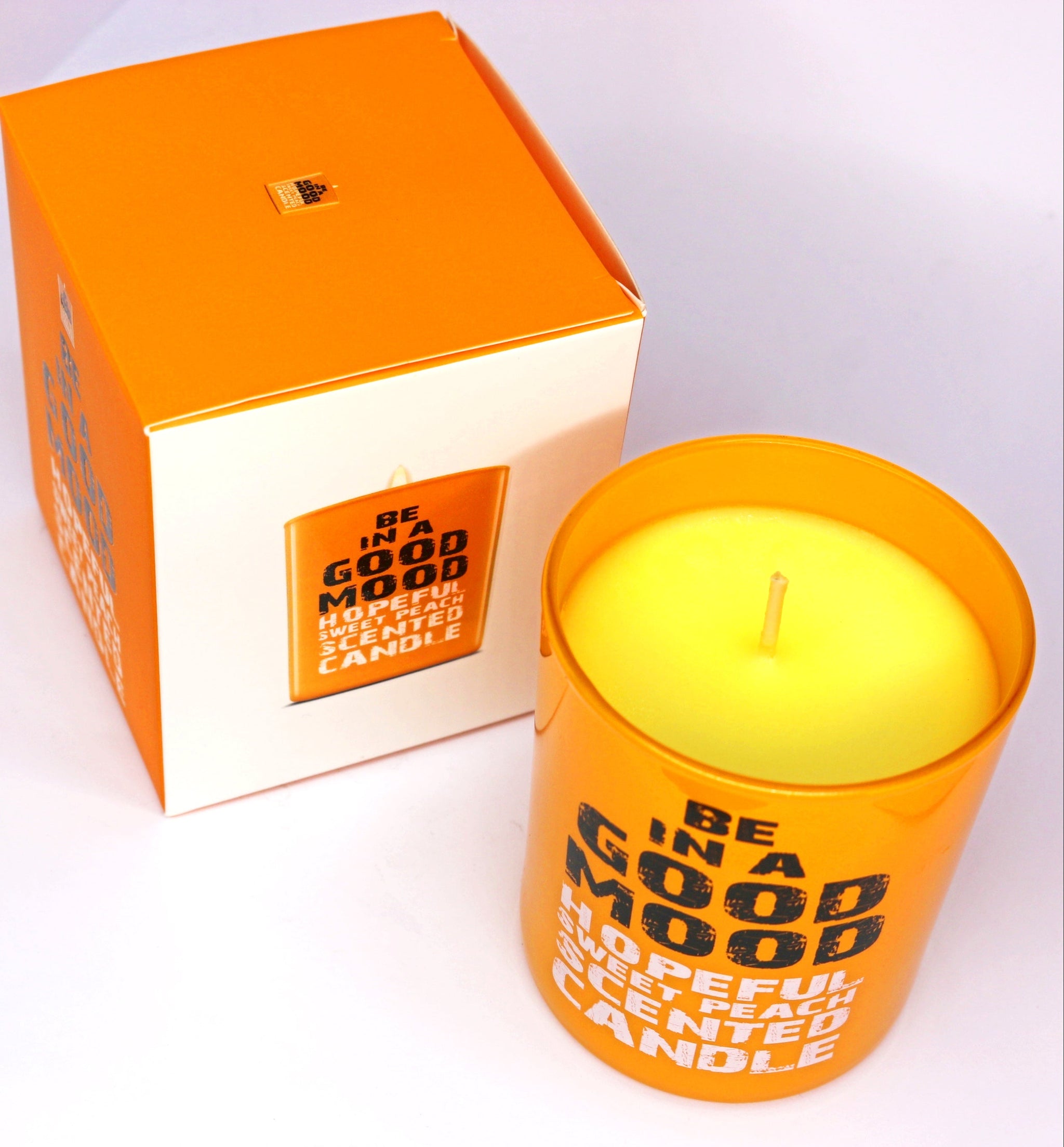 Be in a Good Mood Hopeful Sweet Peach Scented Candle