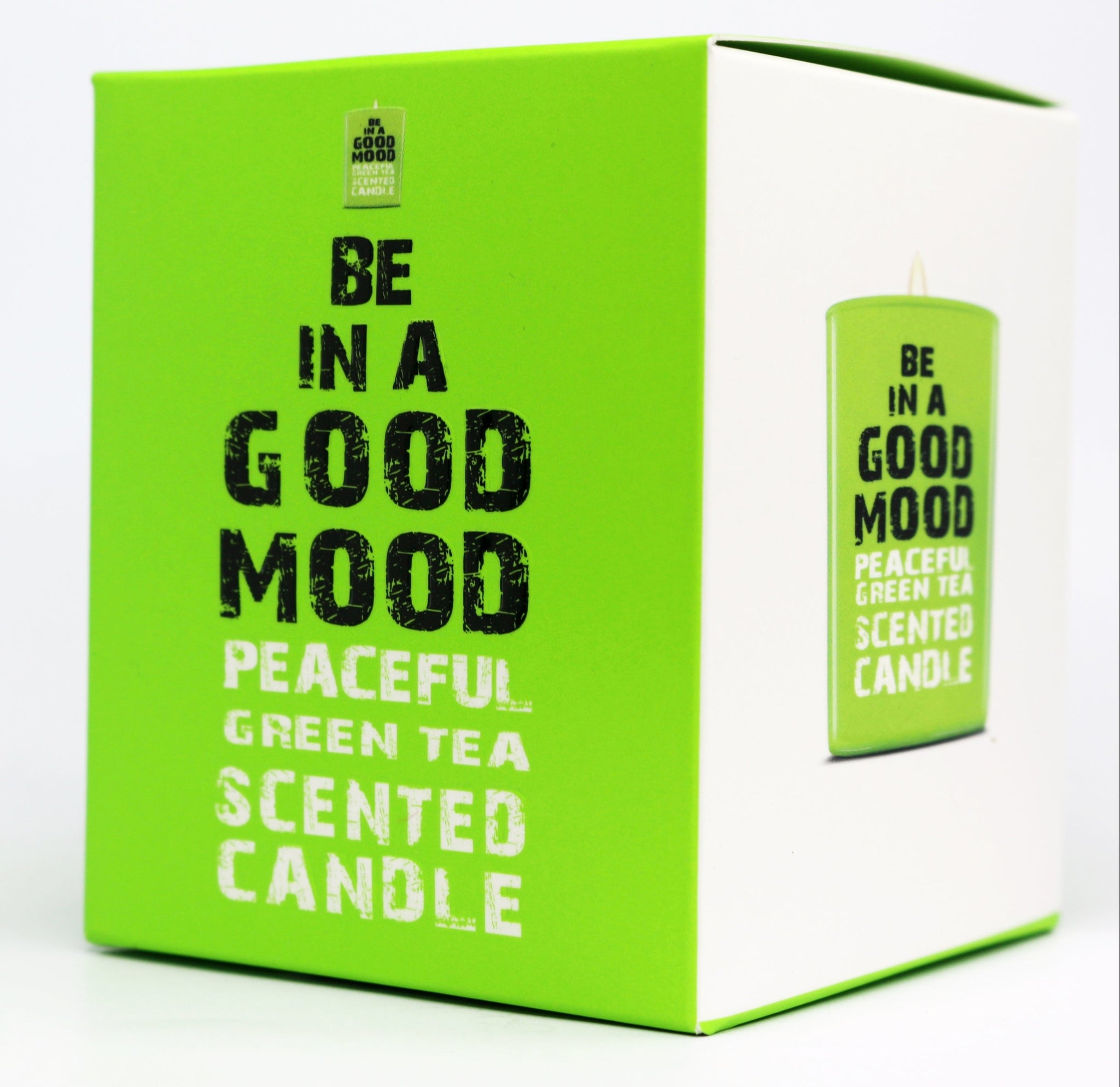 Be in a Good Mood Peaceful Green Tea Scented Candle