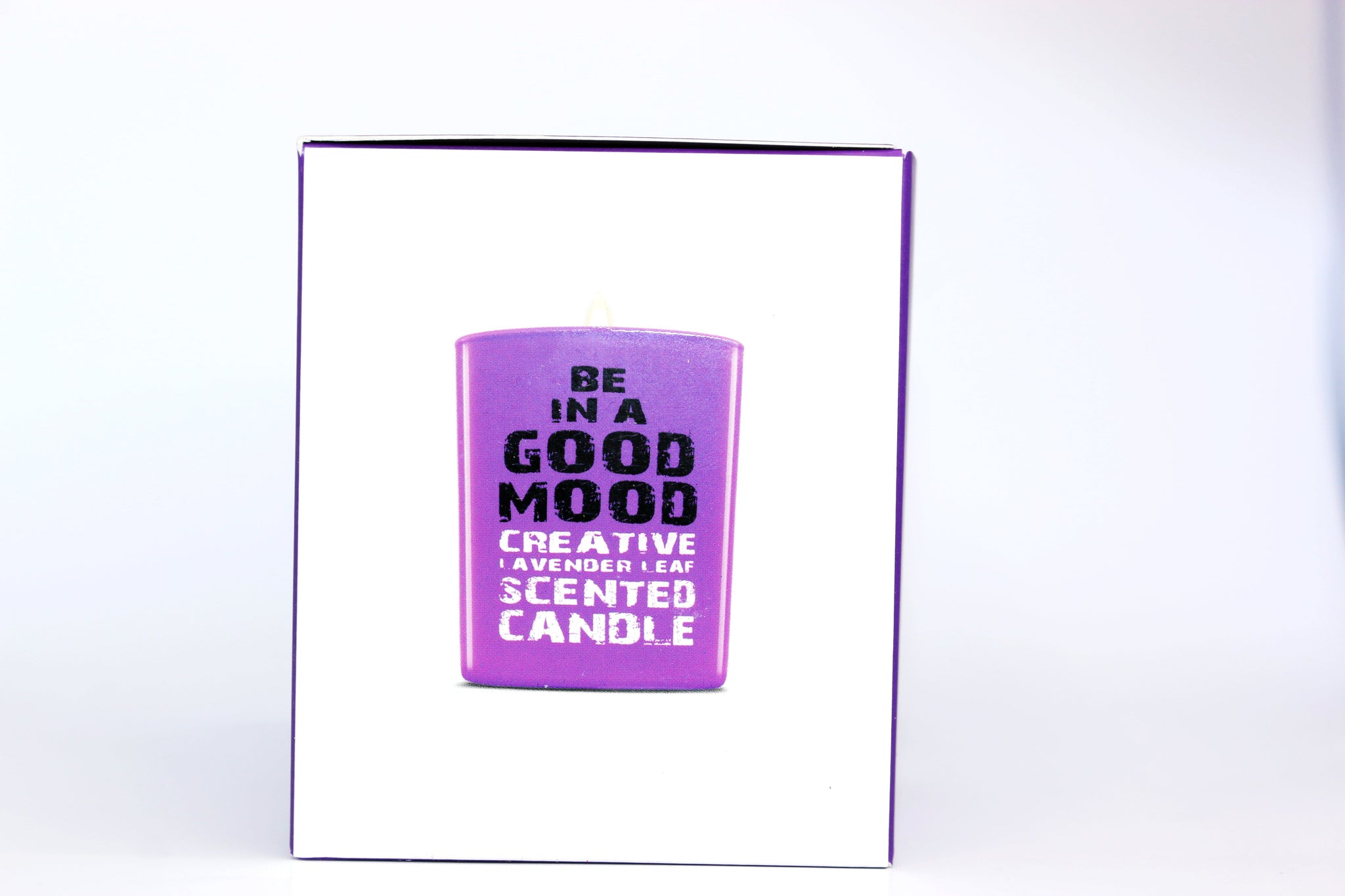 Be in a Good Mood Creative Lavender Leaf Scented Candle