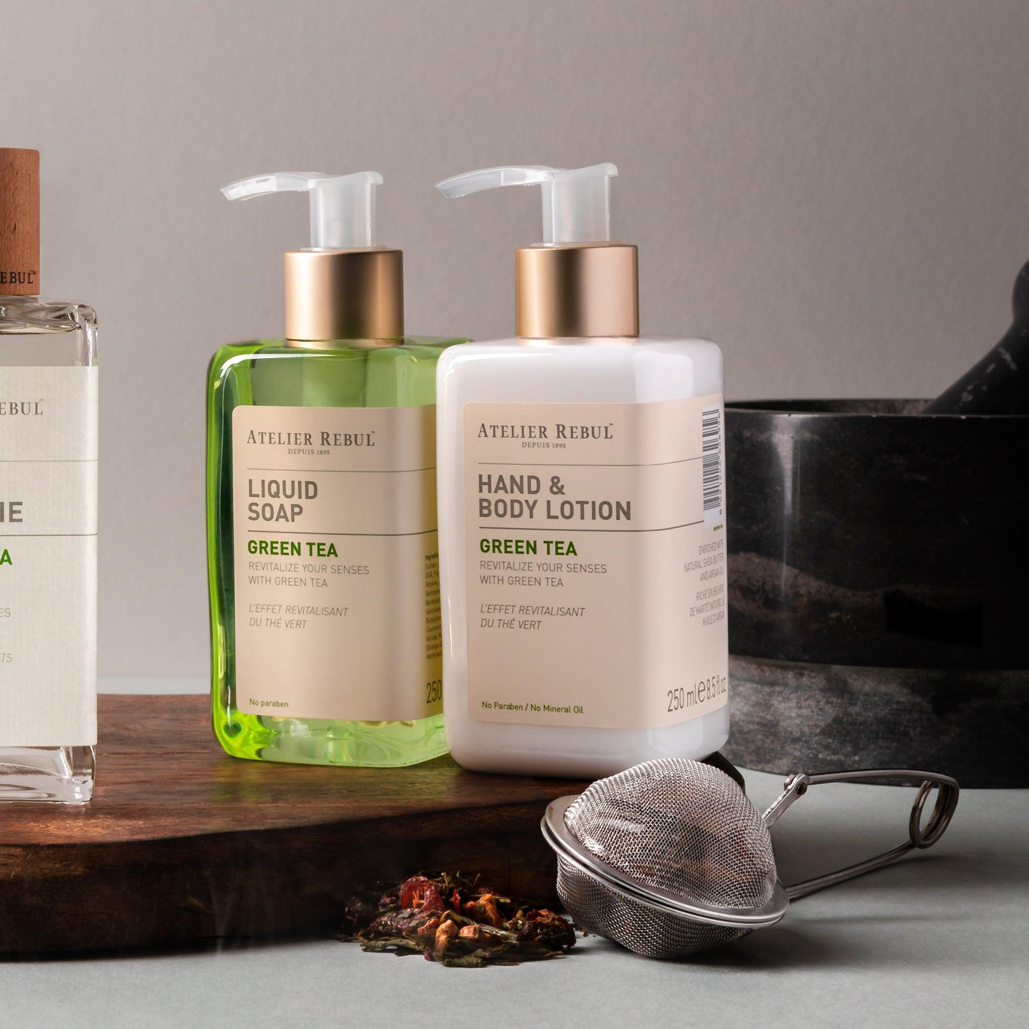 Atelier Rebul Green Tea Hand & Body Lotion 250ml - mememegifts