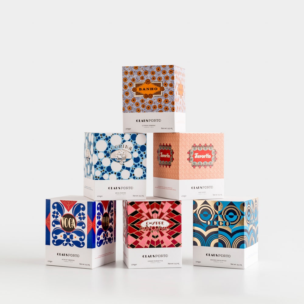 CLAUS PORTO BANHO CANDLE 270g BY CLAUS PORTO - MeMeMe Gifts