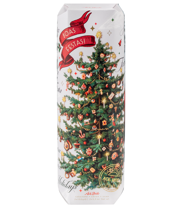 Ach Brito Boas Festasi Christmas soaps 2x150g
