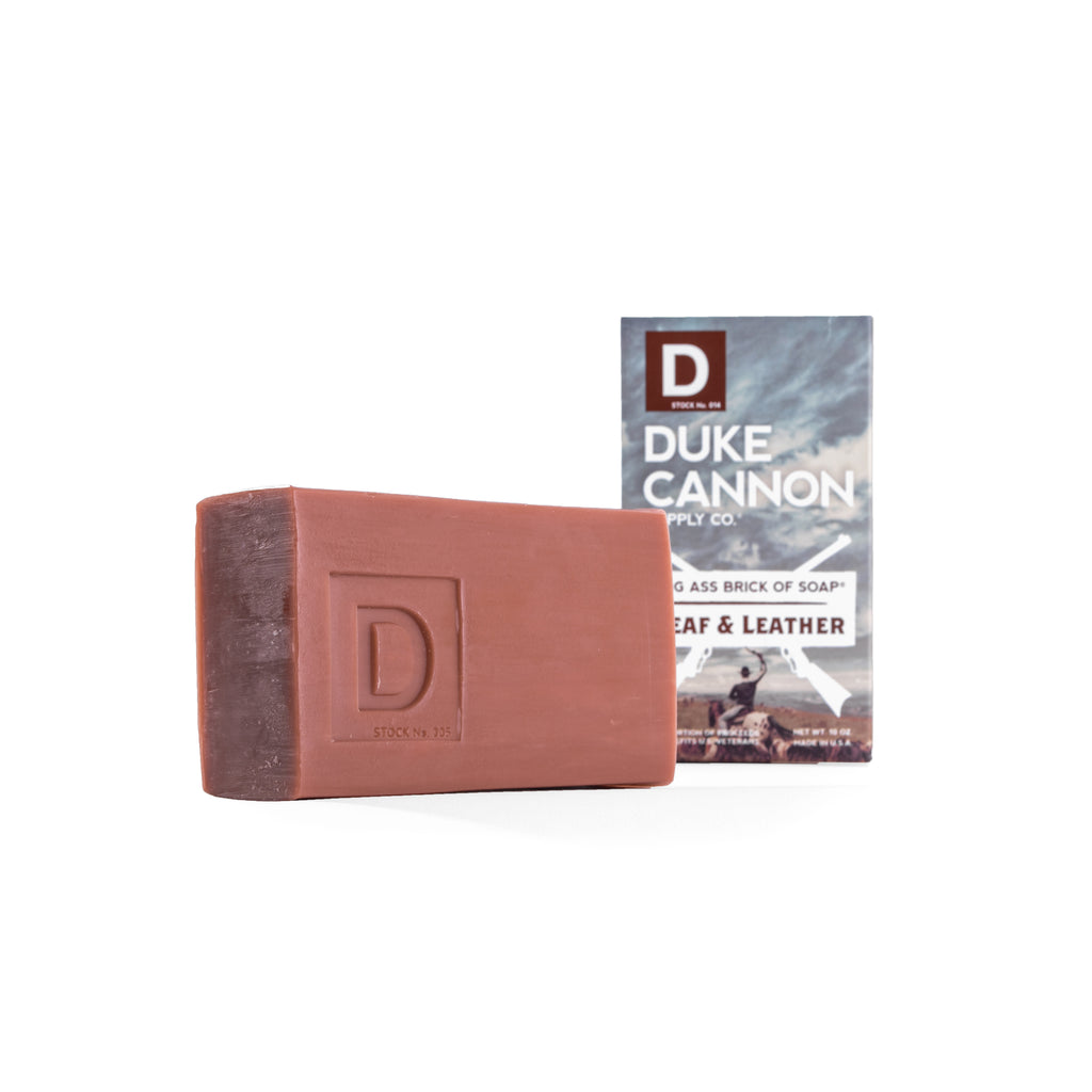Duke Cannon Big Ass Brick of Soap Leaf and Leather