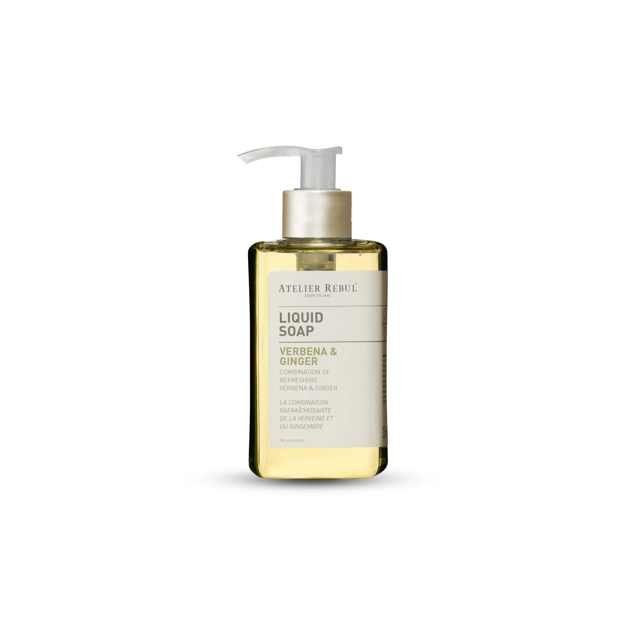 Verbena & Ginger Liquid Soap 250ml | Atelier Rebul Webshop