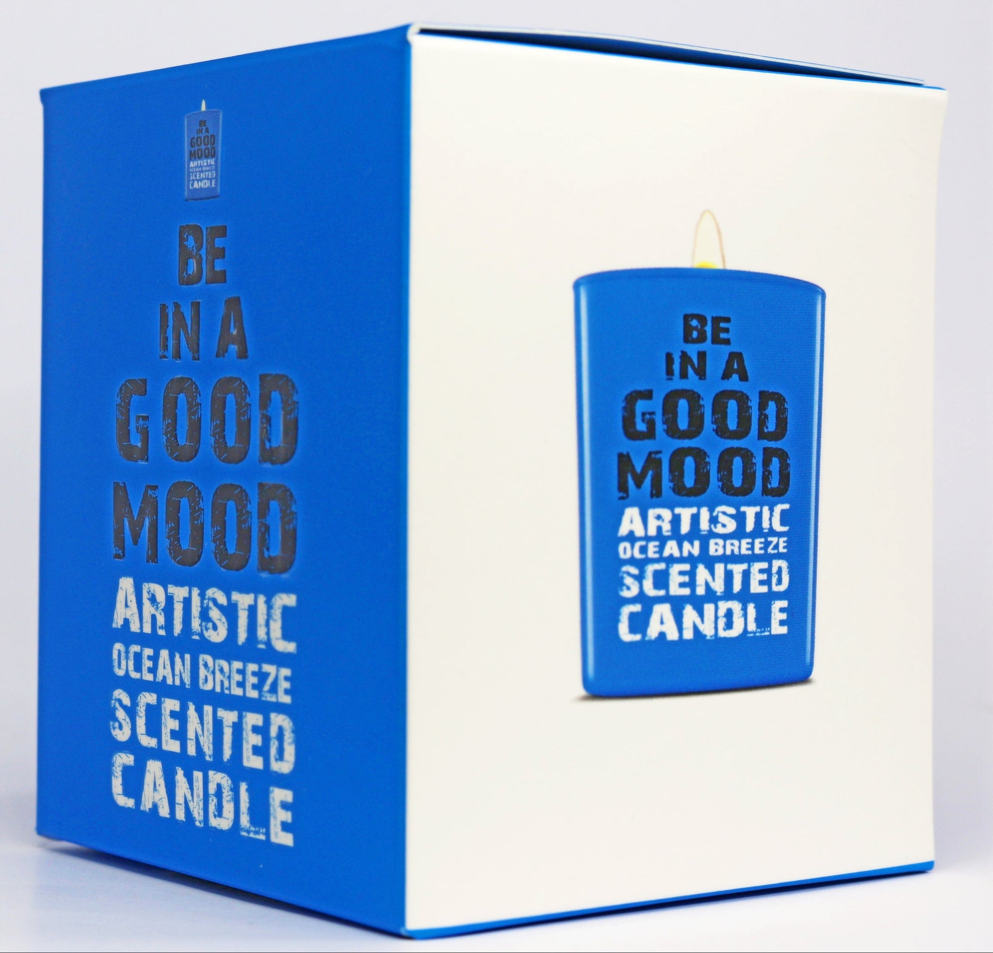 Be in a Good Mood Artistic Ocean Breeze Scented Candle