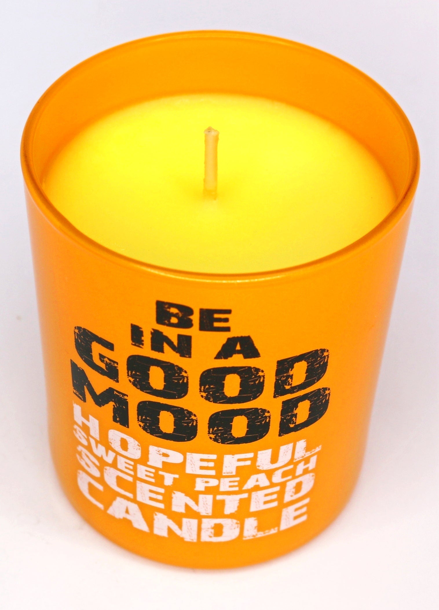 Be in a Good Mood Hopeful Sweet Peach Scented Candle
