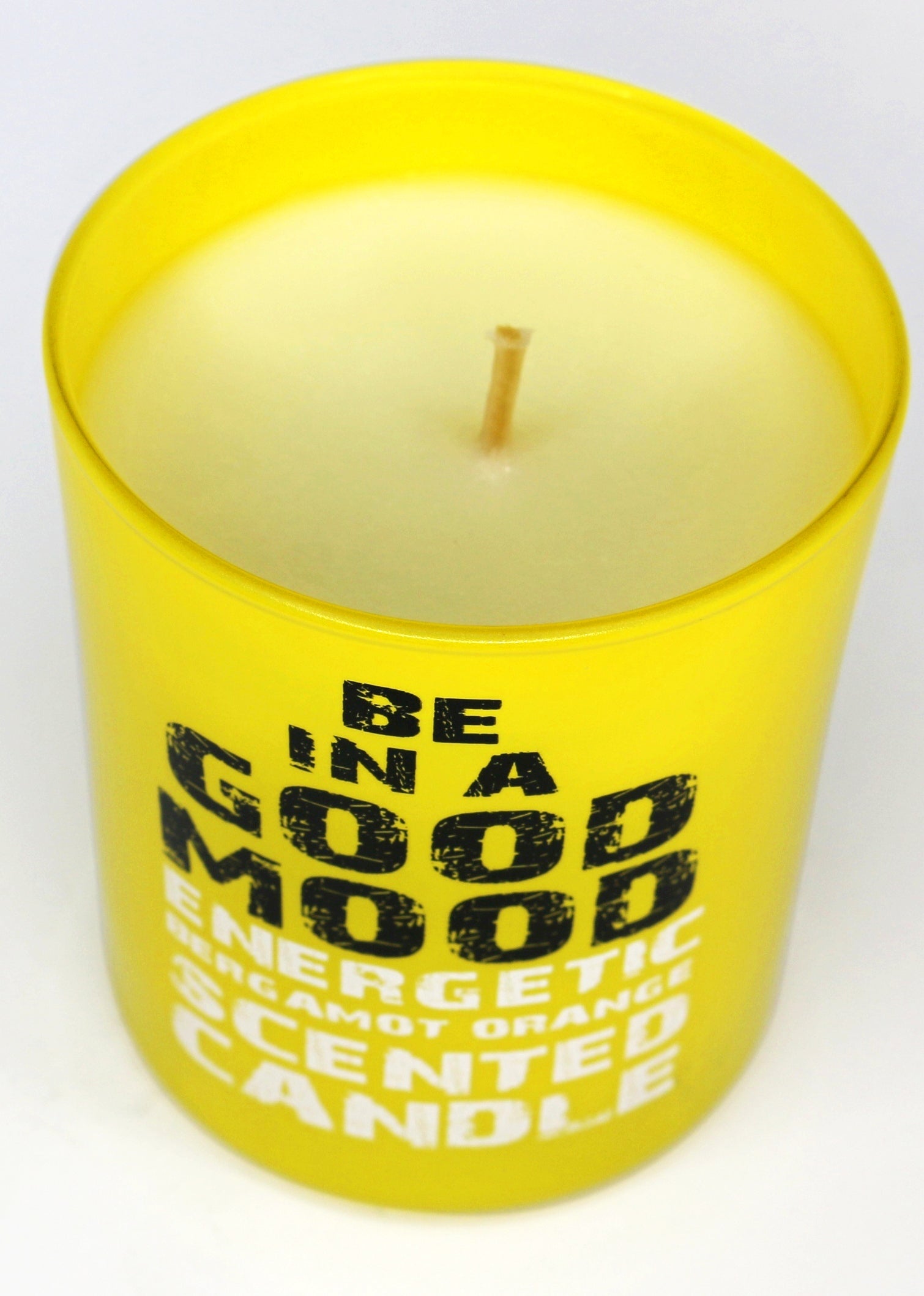 Be in a Good Mood Energetic Bergamot & Orange Scented Candle