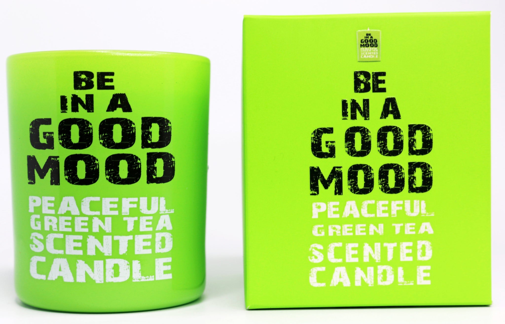 Be in a Good Mood Peaceful Green Tea Scented Candle