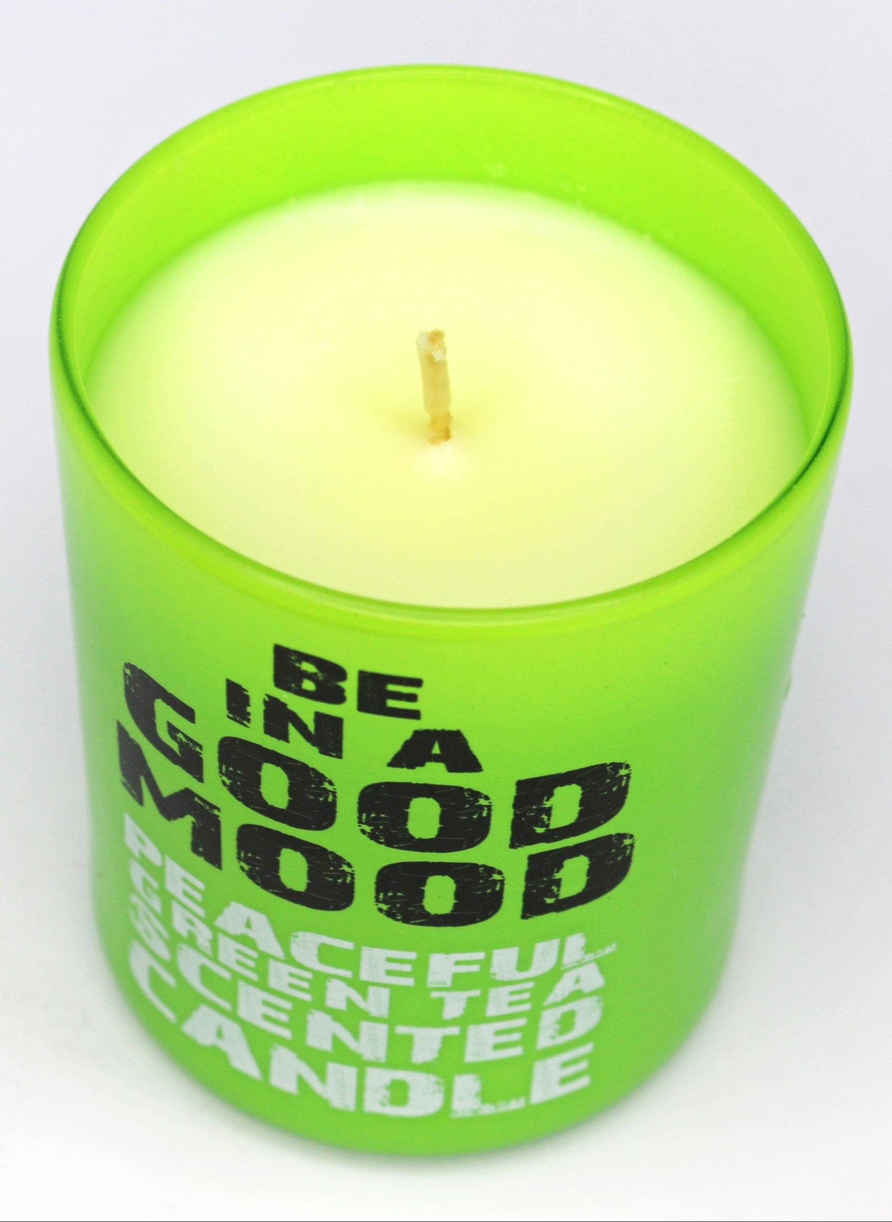 Be in a Good Mood Peaceful Green Tea Scented Candle