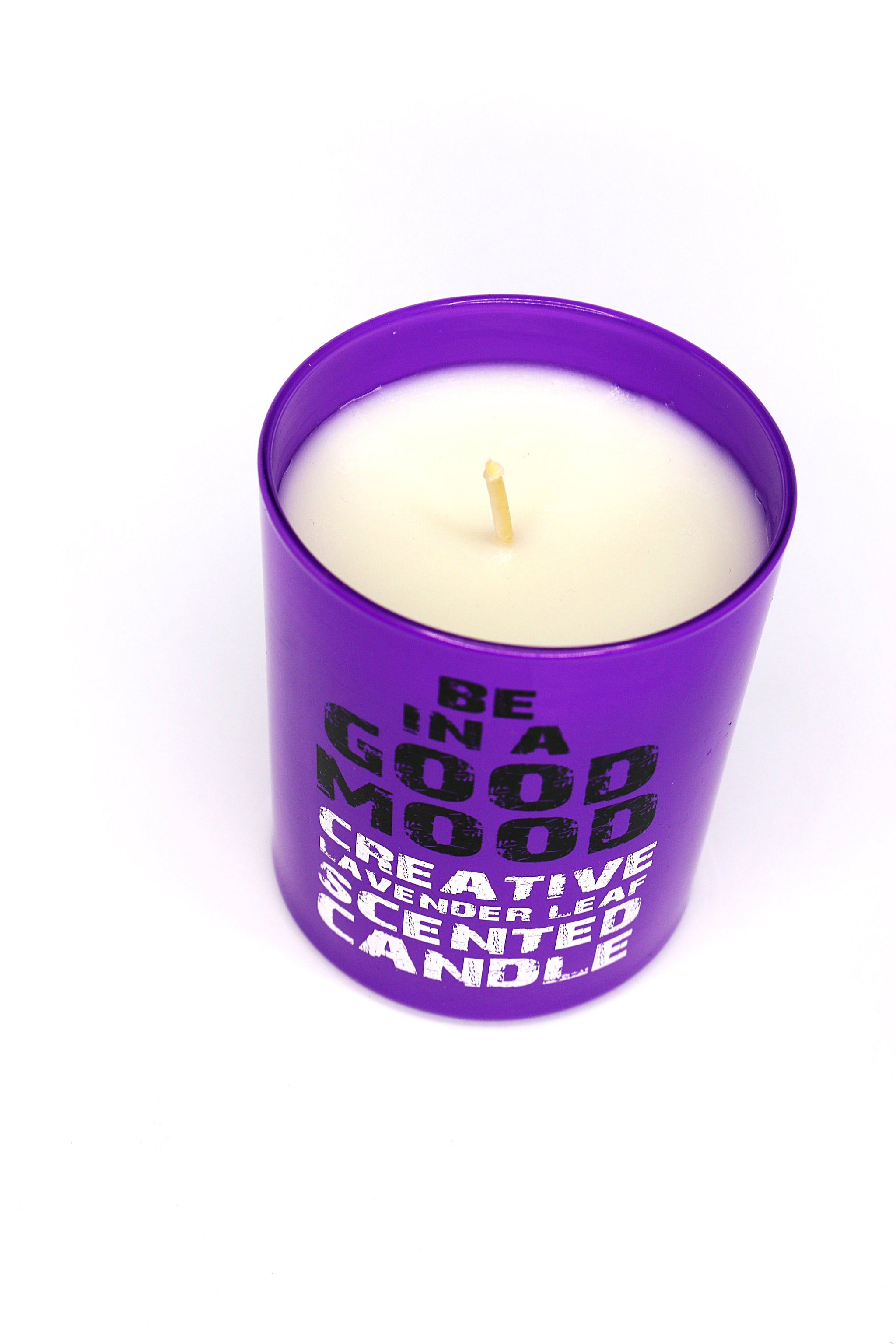Be in a Good Mood Creative Lavender Leaf Scented Candle