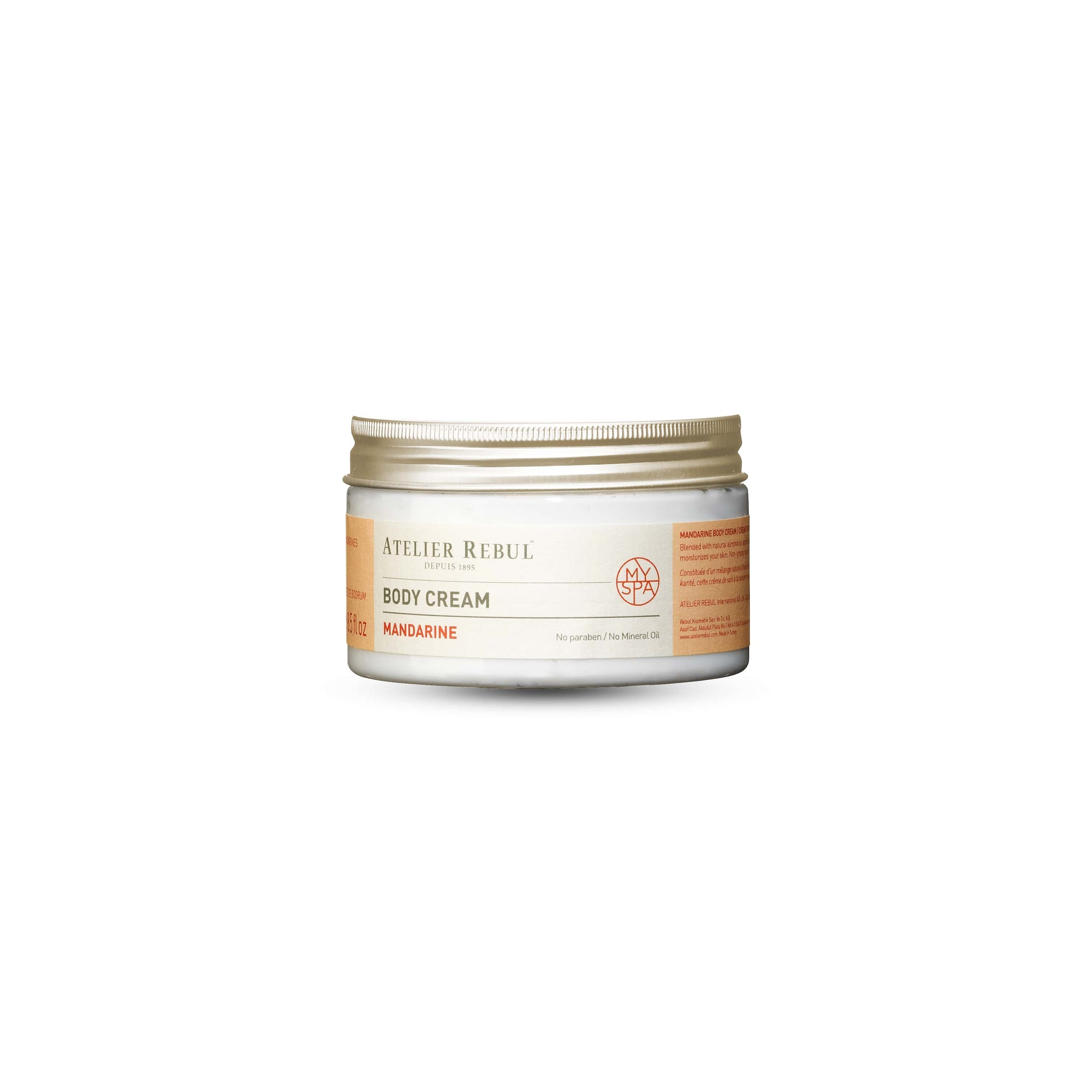 Mandarine Body Cream 250ml | Atelier Rebul Webshop