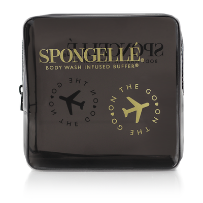 Spongelle Black Colour Travel Case