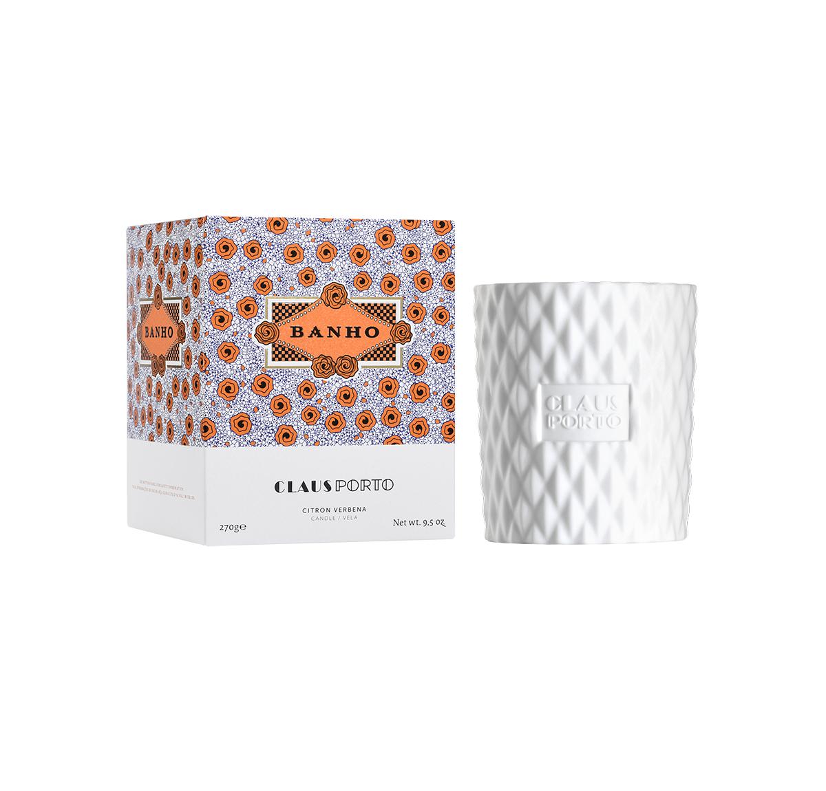 CLAUS PORTO BANHO CANDLE 270g BY CLAUS PORTO - MeMeMe Gifts