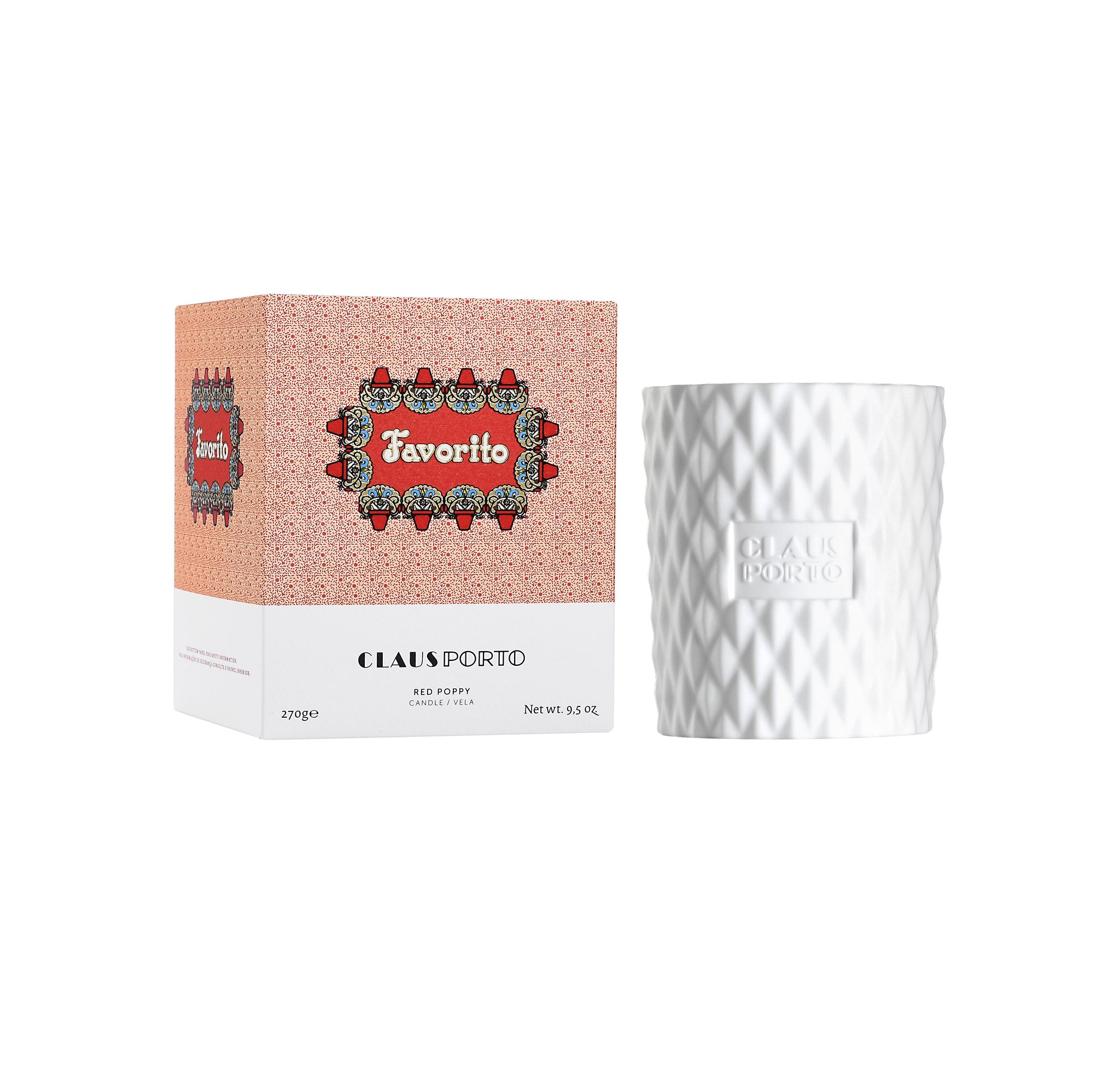 CLAUS PORTO FAVORITO CANDLE 270g BY CLAUS PORTO - MeMeMe Gifts