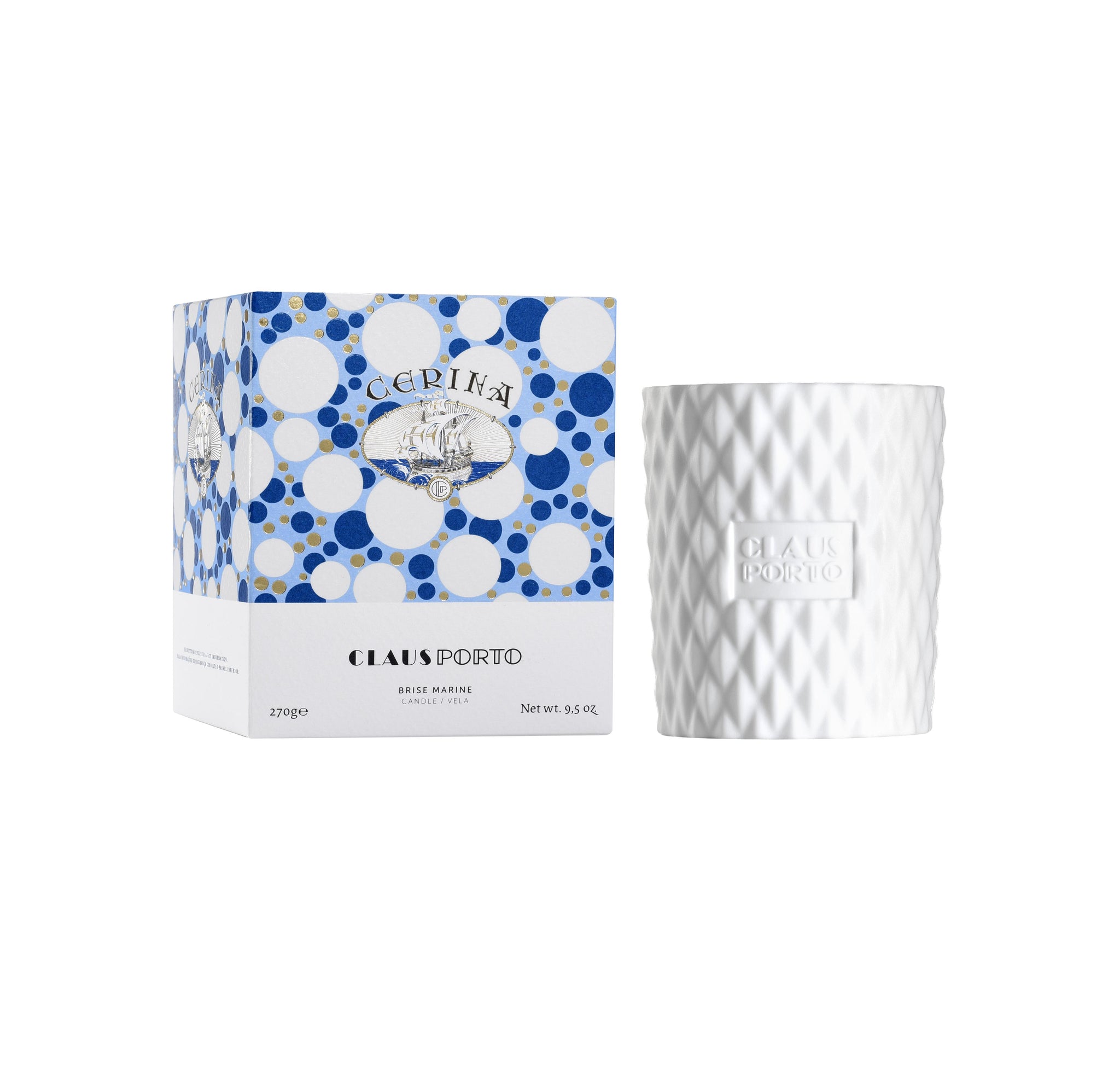 CLAUS PORTO CERINA CANDLE 270g BY CLAUS PORTO - MeMeMe Gifts