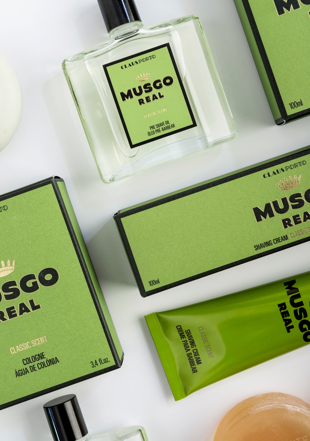 Claus Porto Musgo Eau De Cologne Classic Scent 100ml By Claus