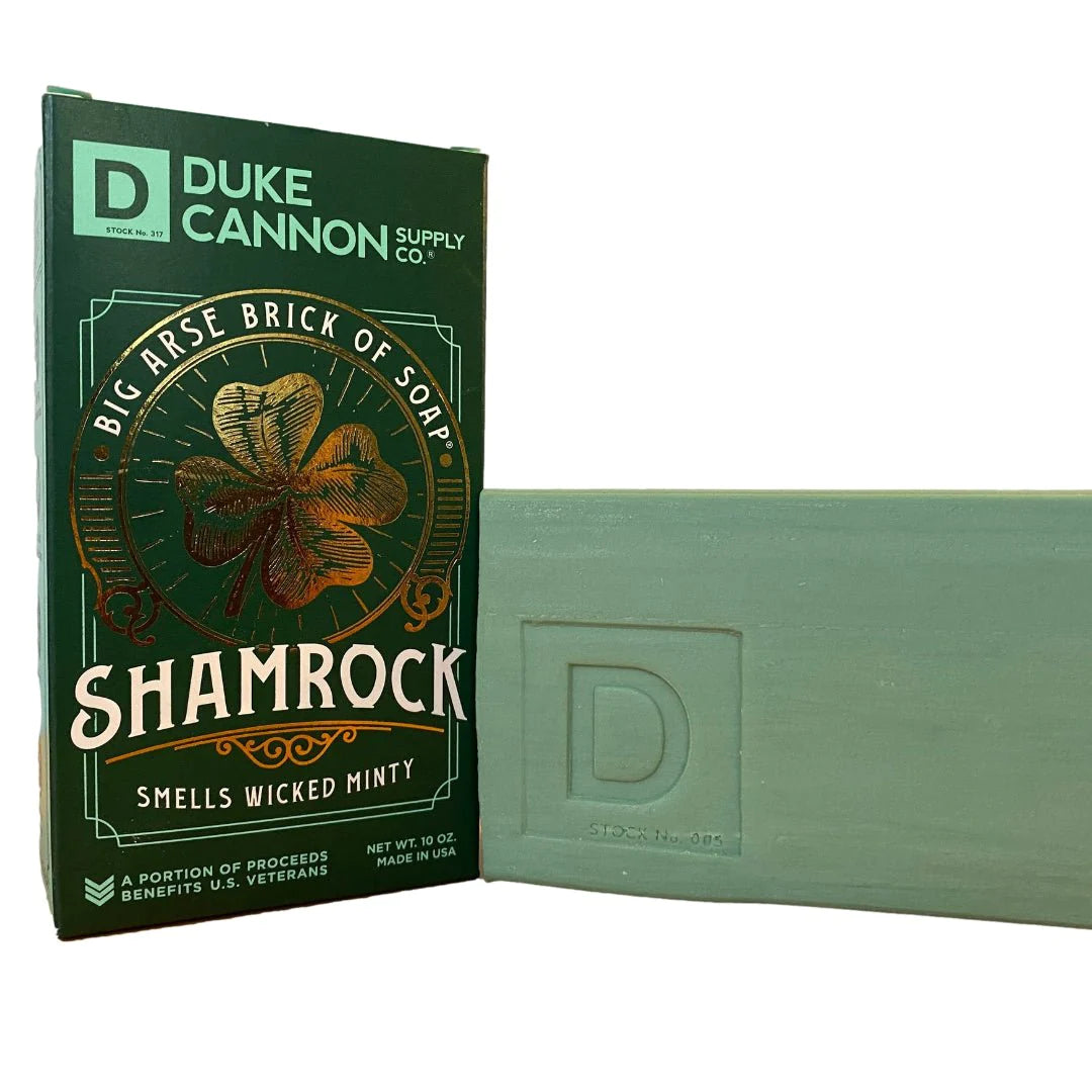 Duke Cannon Big Ass Brick of Soap - Shamrock - 10oz - Limited Edition