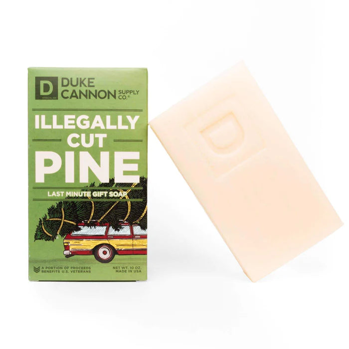 Duke Cannon Big ass Brick of Soap Illegally Cut Pine - mememegifts