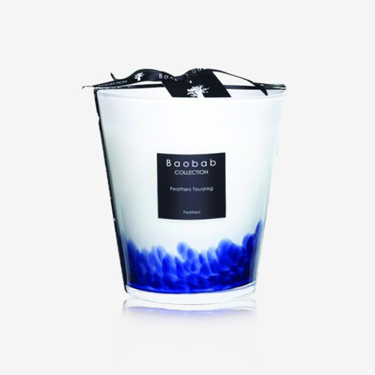 Baobab Feathers Touareg Scented Candle 16cm By Baobab - MeMeMe Gifts