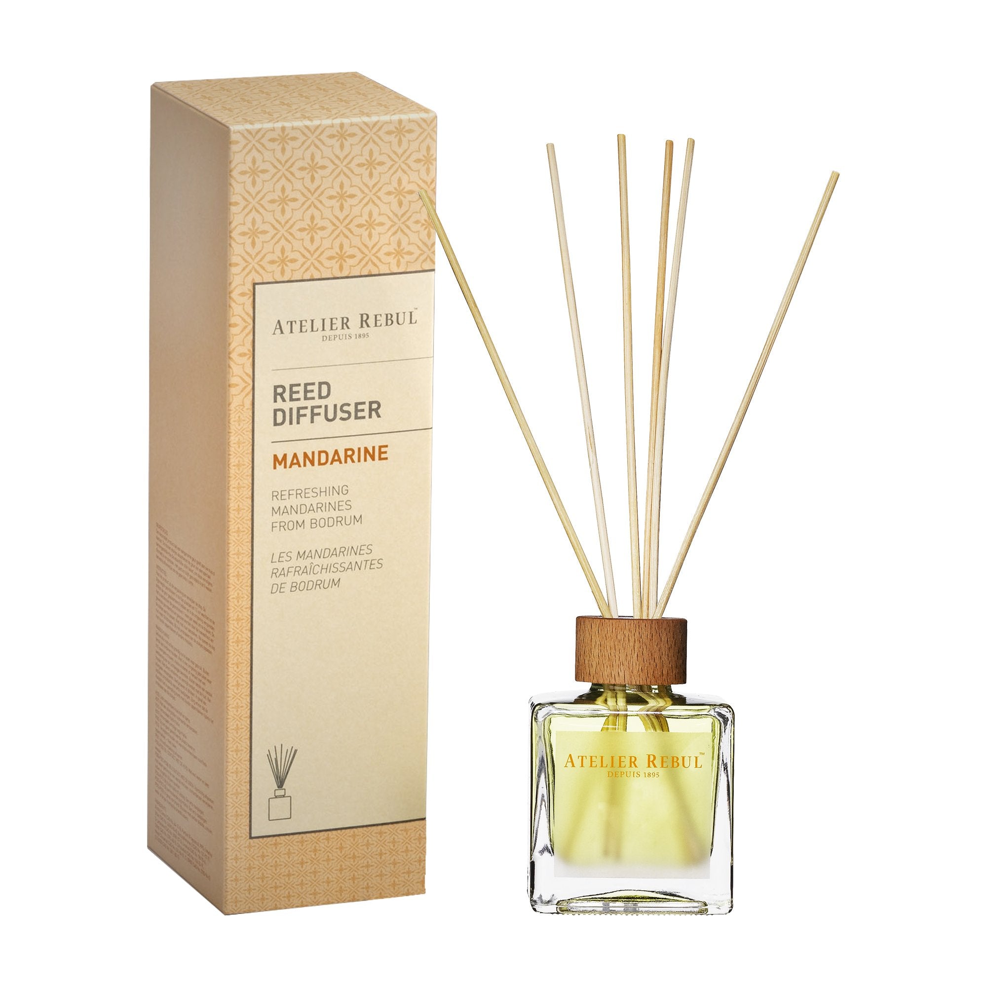 Mandarine Fragrance Sticks 120ml | Atelier Rebul Webshop